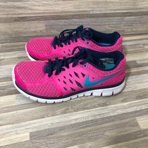 Nike Fitsole Pink Running Shoes Women’s Size 8 - Picture 4 of 7